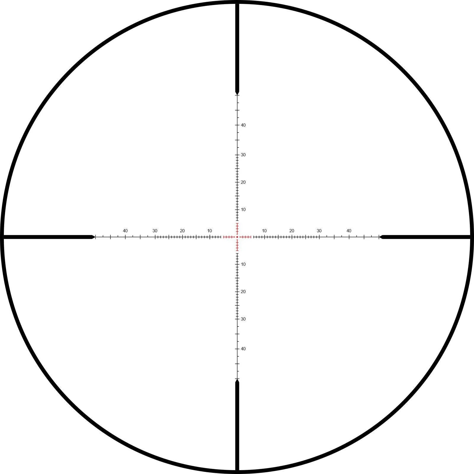 Spinaoptics FalconPoint 5-30x56 FFP rifle scope with sunshade and parallax wheel attached, shown from the left side. — view 2