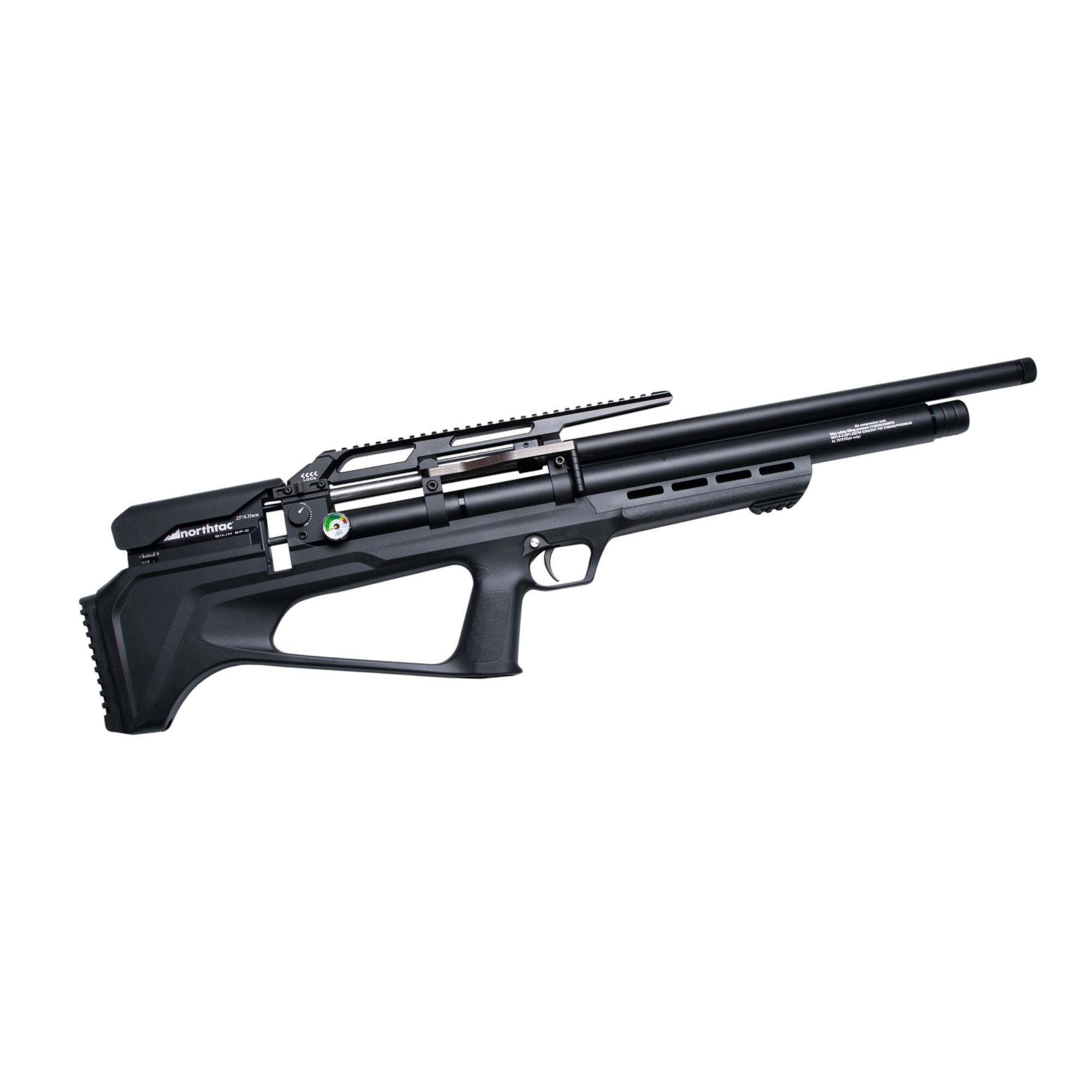 Northtac QILIN BP-A 24-inch regulated bullpup PCP air rifle