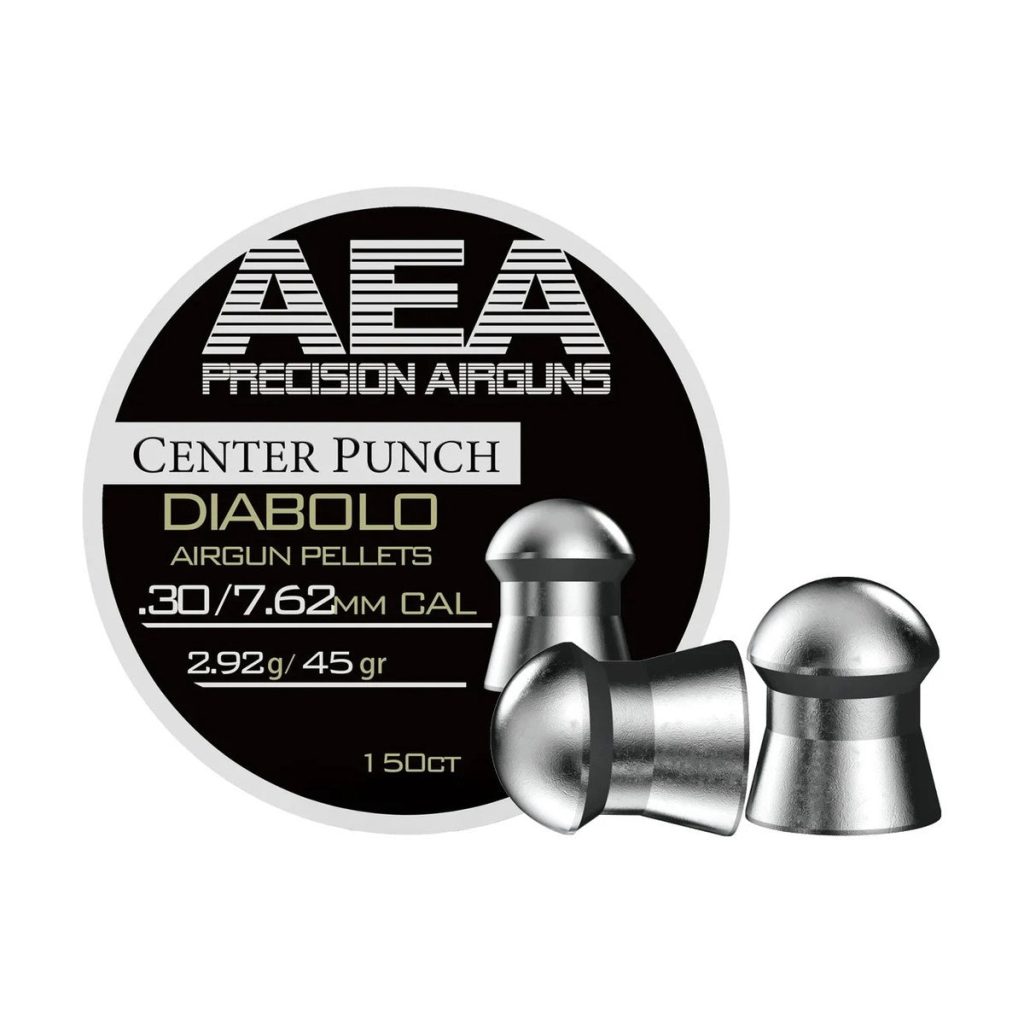 AEA Center Punch diabolo pellets in .30 calibre