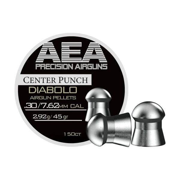 AEA Center Punch diabolo pellets in .30 calibre